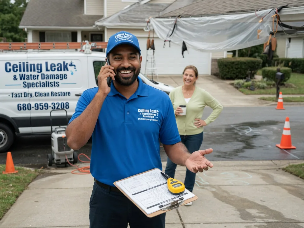 Ceiling Leak Cleanup Curwensville, PA FAQs